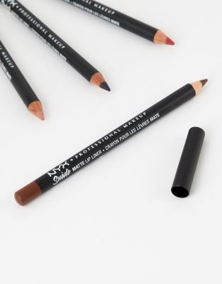 Nyx Professional Makeup Suede Matte Lip Liners - Cold Brew-pink In Pink