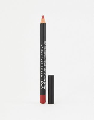 NYX Professional Makeup Suede Matte Lip Liners - Spicy - ASOS Price Checker