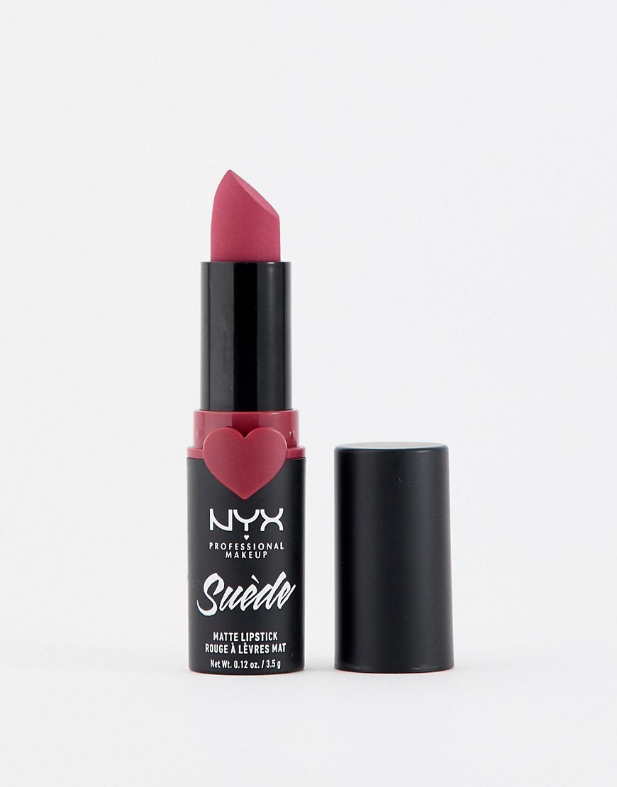 NYX Professional Makeup - Suede Matte lippenstift - Sweet Tooth-Roze