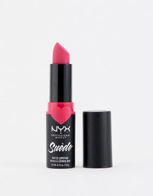 NYX Professional Makeup Suede Matte Lipsticks - Clinger