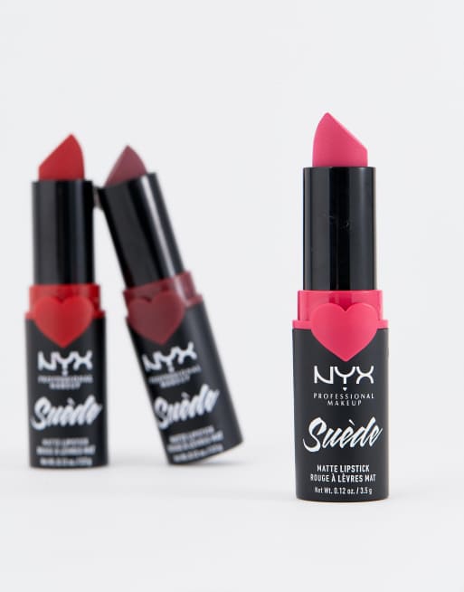 NYX Professional Makeup Suede Matte Lipsticks - Clinger, 2 of 4
