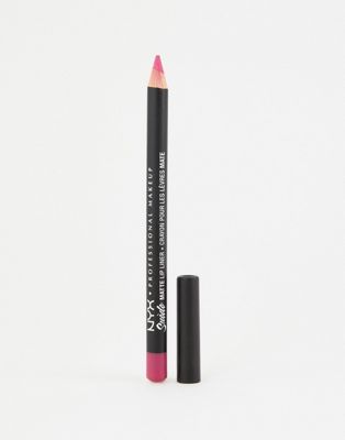 NYX Professional Makeup Suede Matte Lip Liners - Clinger - ASOS Price Checker