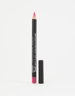 NYX Professional Makeup - Suede - Matter Lippen-Konturenstift - Clinger-Rosa