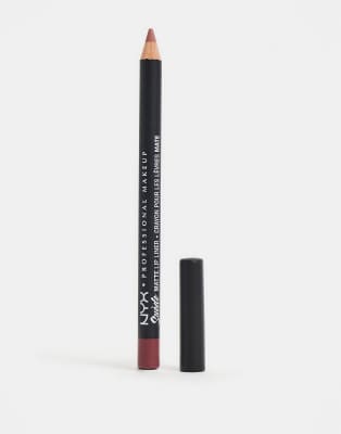 NYX Professional Makeup - Suede - Matter Lippen-Konturenstift - Softspoken-Lila