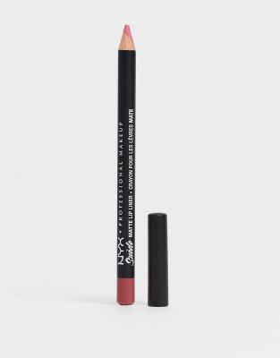 NYX Professional Makeup - Suede - Matter Lippen-Konturenstift - Tea And Cookies-Rosa