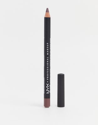 NYX Professional Makeup - Suede - Matter Lippenkonturenstift - Brooklyn Thorn-Lila