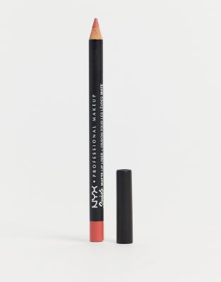NYX Professional Makeup - Suede - Matter Lippenkonturenstift - San Francisco-Braun