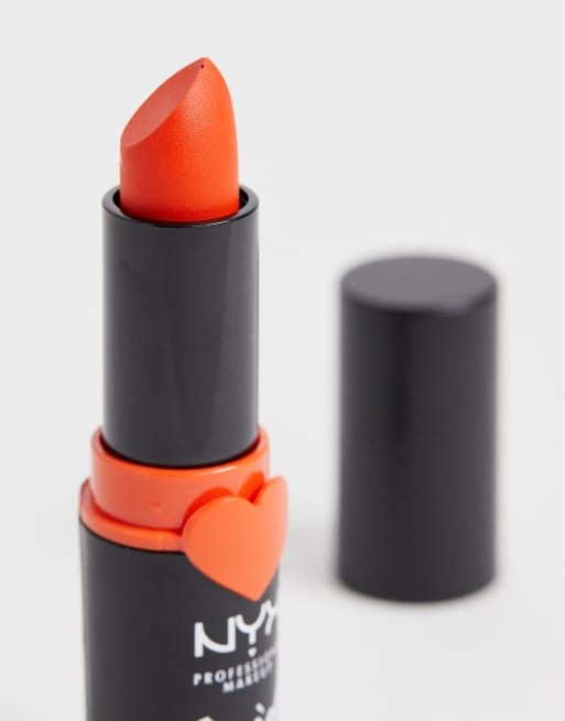 Nyx Professional Makeup Suede Matter Lippenstift In Orange Orange County Asos