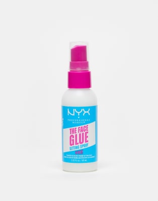 NYX Professional Makeup - The Face Glue - Spray fixateur - 60 ml-Pas de couleur