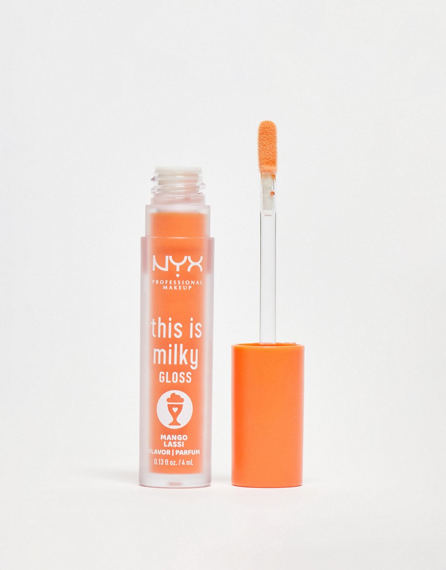 NYX Professional Makeup This Is Milky Gloss Lip Gloss - Mango Lassi-Pink