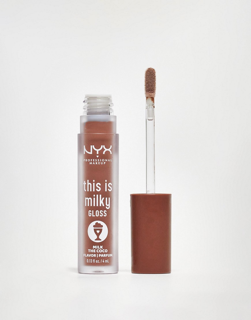 NYX Professional Makeup This Is Milky Gloss Lip Gloss - Milk The Coco-Pink