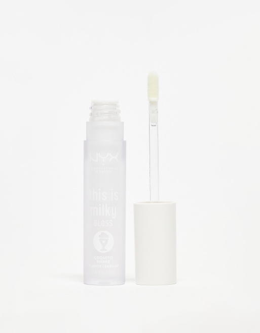 NYX Professional Makeup - This Is Milky Gloss - Lipgloss in de kleur 'Coquito Shake'