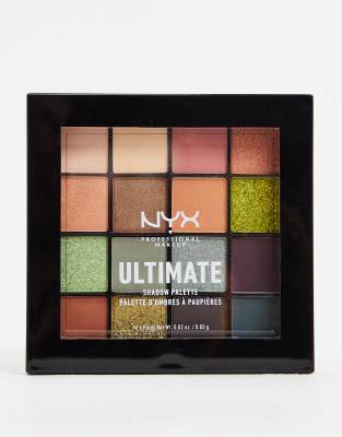 NYX Professional Makeup Ultimate 16 Shade Shadow Palette - Utopia - ASOS Price Checker