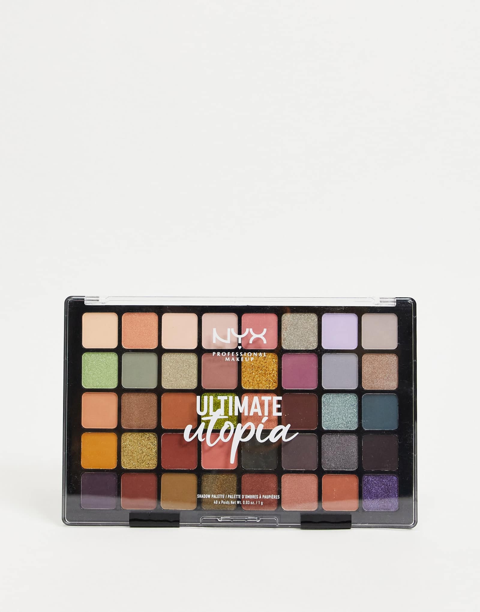 Палитра теней NYX Professional Makeup Ultimate 40 оттенков - Utopia