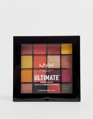 NYX Professional Makeup Ultimate Eyeshadow Palette - Phoenix - ASOS Price Checker