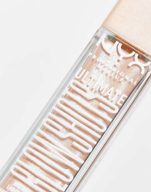 NYX Professional Makeup – Ultimate Glow Shots – Cień do powiek w płynie – Highkey Lychee, 3 z 4