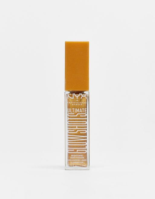 NYX Professional Makeup – Ultimate Glow Shots – Cień do powiek w płynie odpowiedni dla wegan – Glitzy Guava