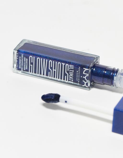 NYX Professional Makeup Ultimate Glow Shots Liquid Eyeshadow - Blueberry Bank, 3 of 4