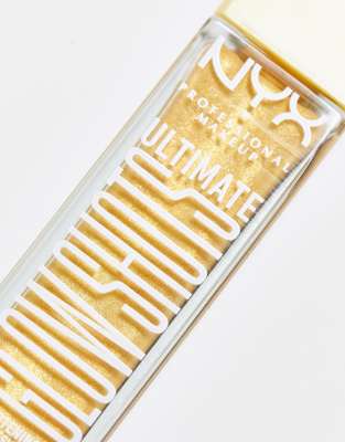 Nyx Professional Makeup Ultimate Glow Shots Liquid Eyeshadow - Lemon Slayed-yellow In Yellow