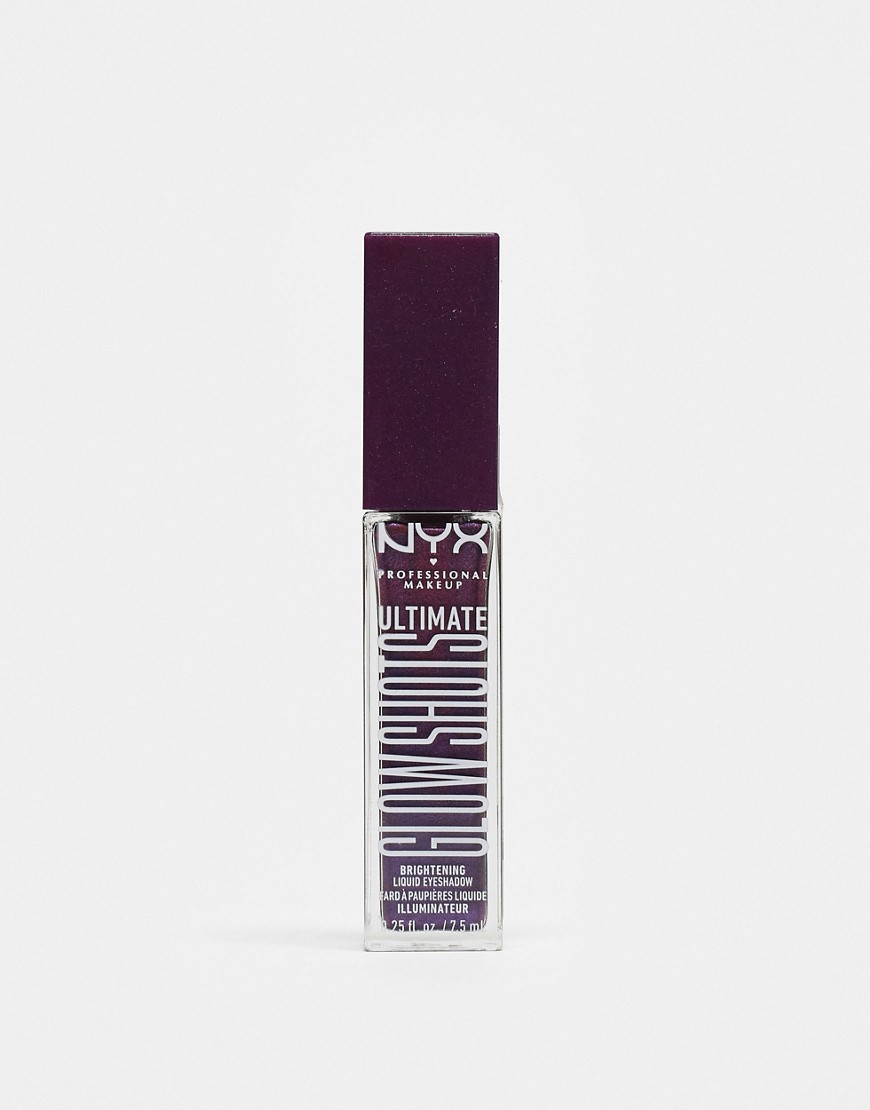 NYX Professional Makeup Ultimate Glow Shots Vegan Liquid Eyeshadow - Feelin Grape-Purple
