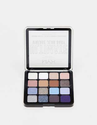 NYX Professional Makeup - Ultimate - Palette d'ombres à paupières 16 teintes - Vintage Jean Baby-Multicolore