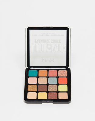 NYX Professional Makeup Ultimate Shadow Palette Vegan 16-Pan - Paradise Shock-Multi