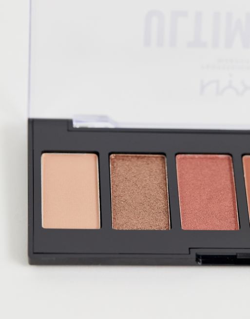 NYX Professional Makeup – UltimateEdit Petite Eye Shadow Palette – Warm Neutrals – Ögonskuggspalett, 3 av 4