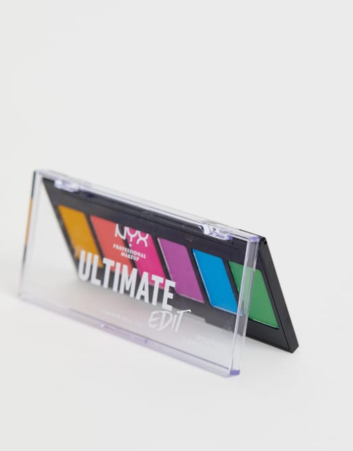 NYX Professional Makeup - UltimateEdit - Petite palette de fards à paupières - Nuances vives, 4 de 4