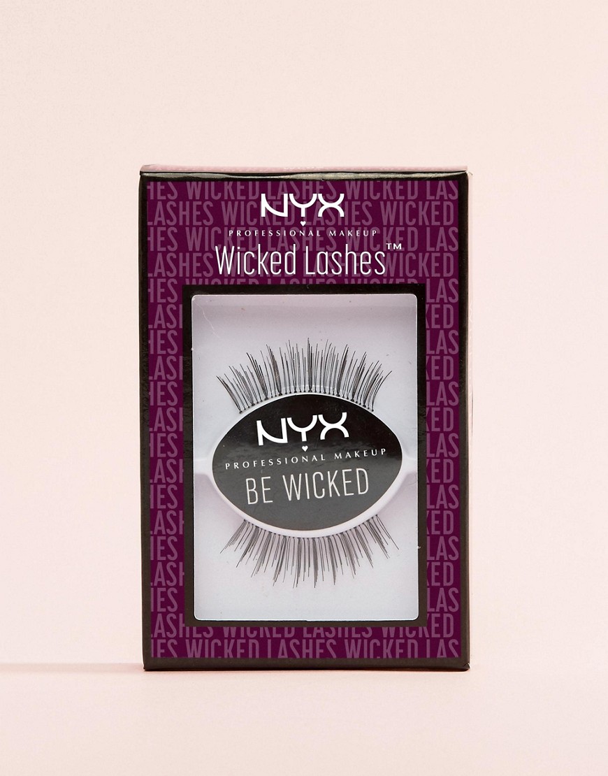 NYX Professional Makeup – Wicked Lashes – Flirt – Lösögonfransar-Svart