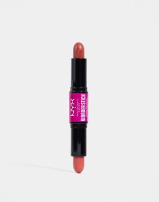 NYX Professional Makeup Wonder Stick Blush - Coral + Deep Peach-Pink