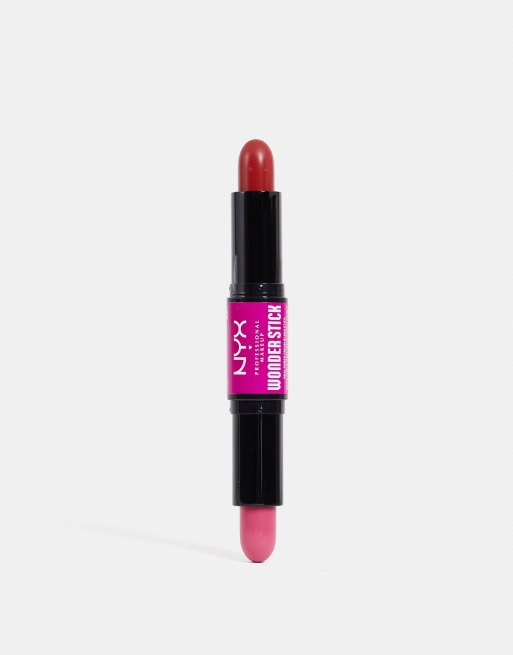 NYX Professional Makeup - Wonder Stick - Blush in kleuren diep magenta en ginger