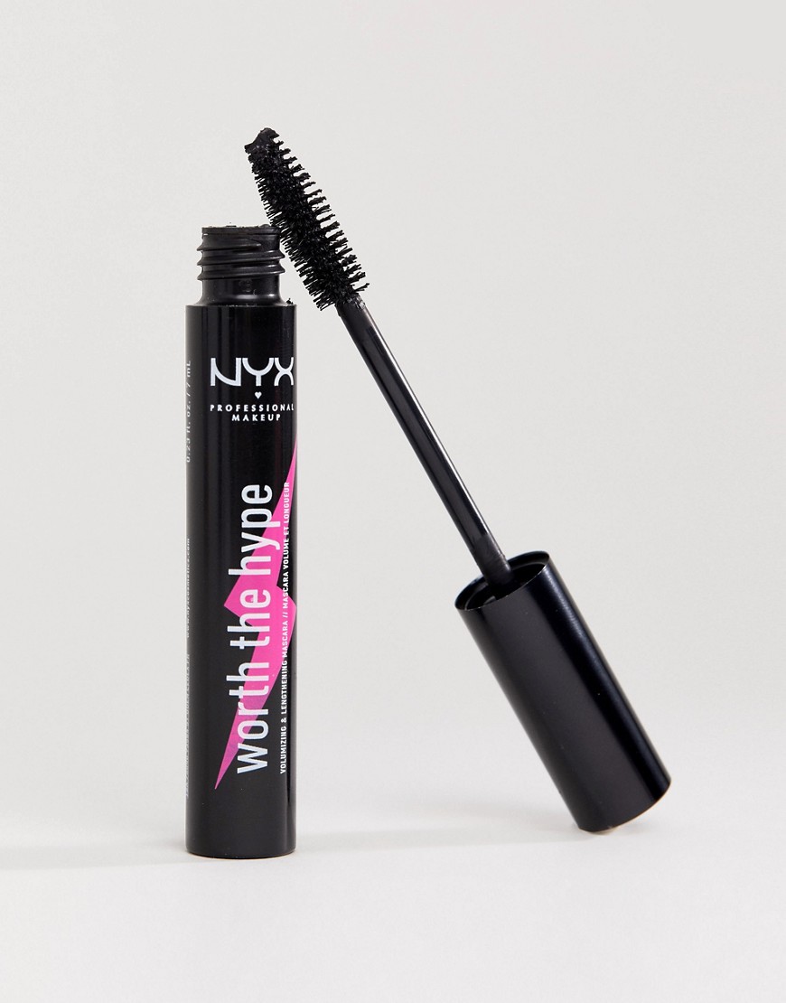 NYX Professional Makeup Worth The Hype Volumizing mascara-Svart