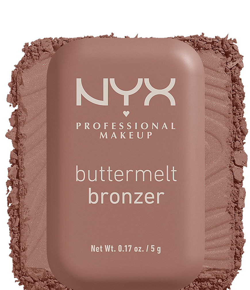 NYX Professional Makeup X ASOS Exclusive Buttermelt Powder Bronzer- All Butta’d Up-Brown