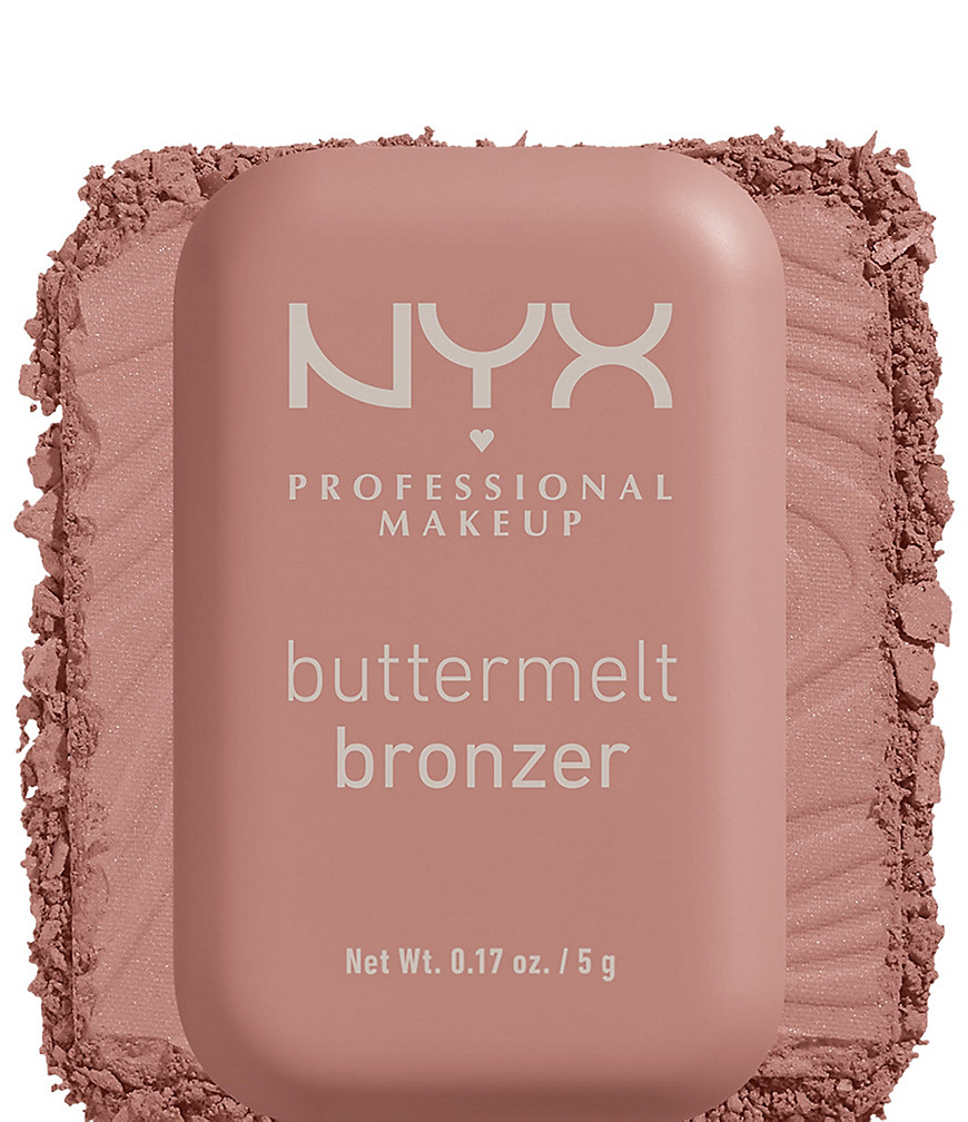 NYX Professional Makeup X ASOS Exclusive Buttermelt Powder Bronzer- Butta Cup-Brown