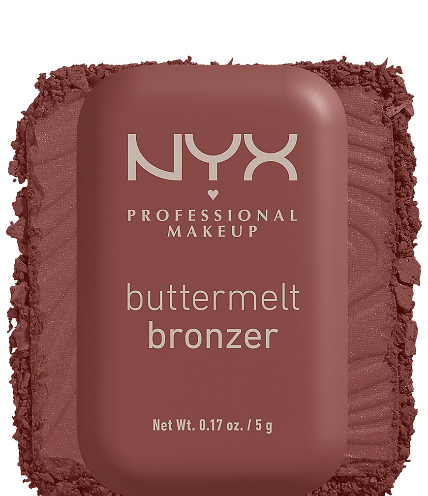 NYX Professional Makeup X ASOS Exclusive Buttermelt Powder Bronzer- Butta Dayz-Brown