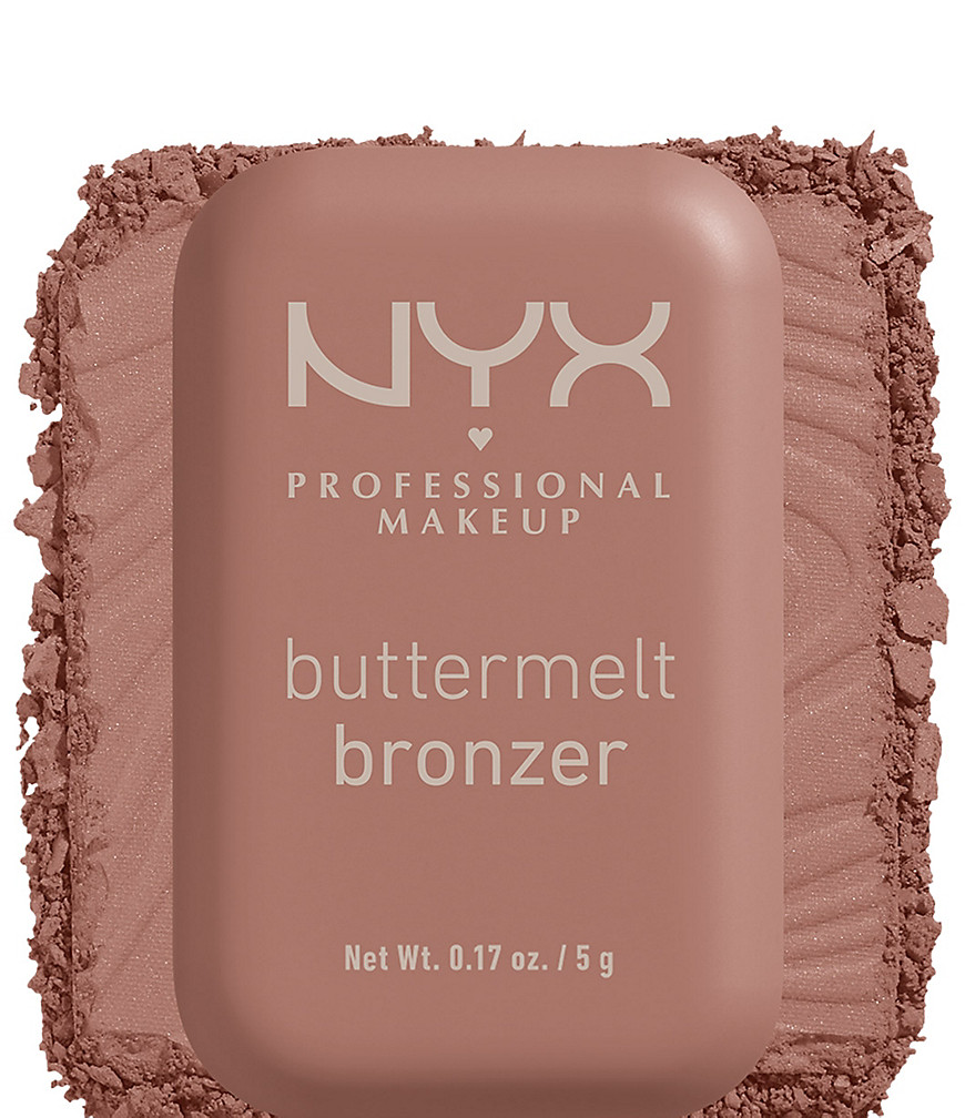 NYX Professional Makeup X ASOS Exclusive Buttermelt Powder Bronzer- Deserve Butta-Brown