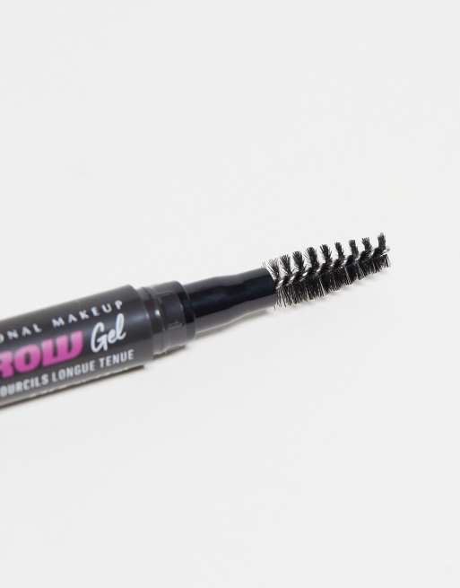 NYX Professional Makeup Zero To Brow Longwear Vegan Tinted Eyebrow Gel - Black, 3 of 4