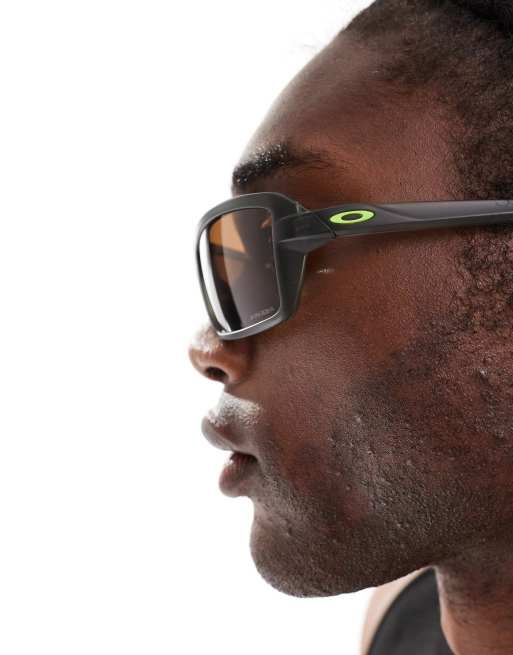 Oakley - Cables - Lunettes de soleil rectangulaires avec verres marron - Vert , 4 de 4