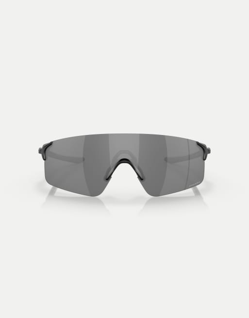 Oakley Evzero™ blades shield sunglasses with black mirrored lens in matte black