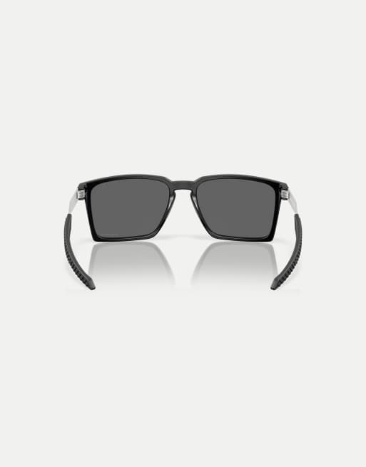 Oakley - Exchange - Lunettes de soleil rectangulaires à verres miroir noirs - Noir satiné, 2 de 3