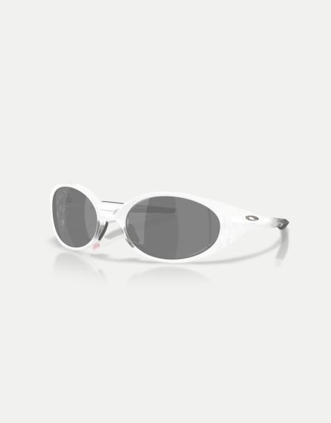 Oakley - Eye Jacket™ Redux Seek Collection - Lunettes de soleil rectangulaires à verres miroir polarisés noirs - Transparent mat - view 1
