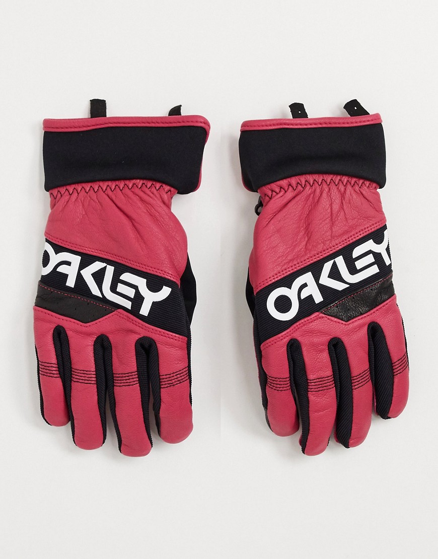 Oakley Factory Winter 2.0 Ski Gloves In Pink