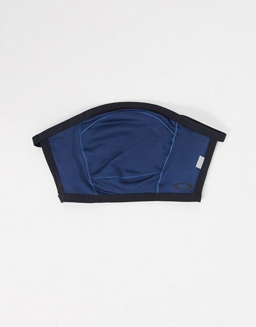 Oakley fitted light cloth face covering in blue