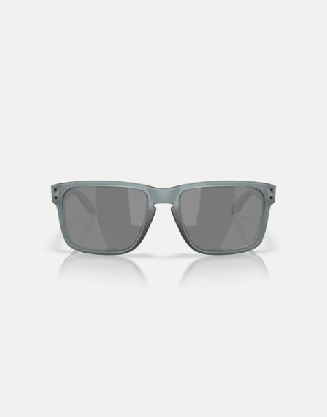 Oakley gafas de sol cuadradas polarizadas con lente espejada negra en negro cristal mate - view 1