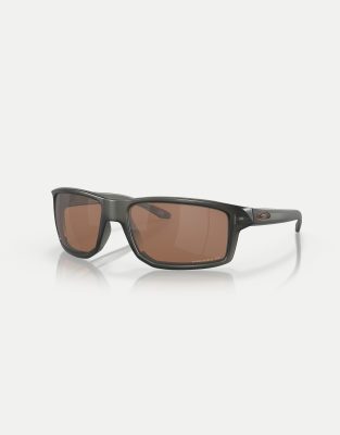 Gibston - Lunettes de soleil rectangulaires  verres miroir marron polariss - mat - Oakley - Modalova