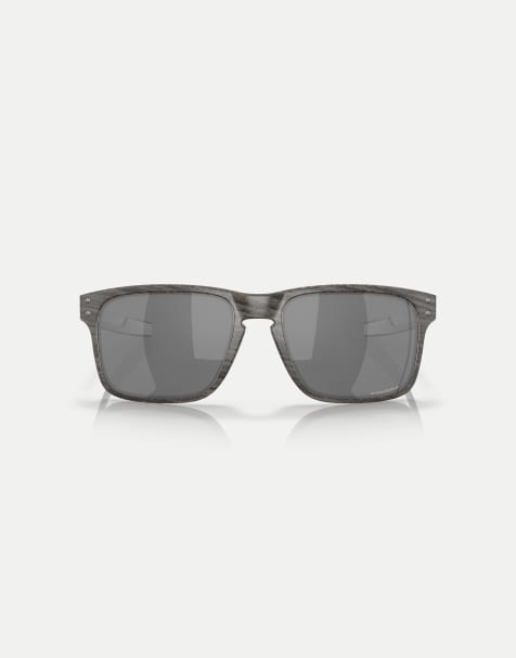 Oakley - Holbrook™ - Lunettes de soleil carrées avec verres noirs effet miroir - Grain - view 1