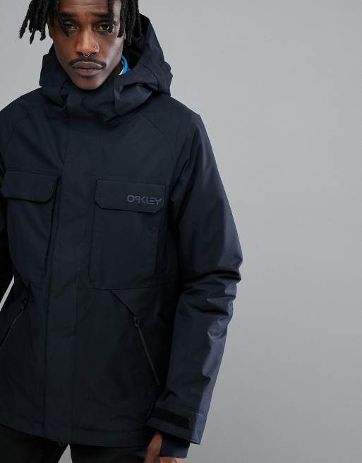 Oakley Lookout Gore BZI ski jacket 2L regular fit in black ASOS