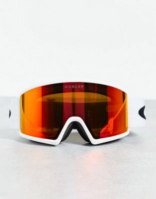 Oakley Ridge Line goggles in orange/white