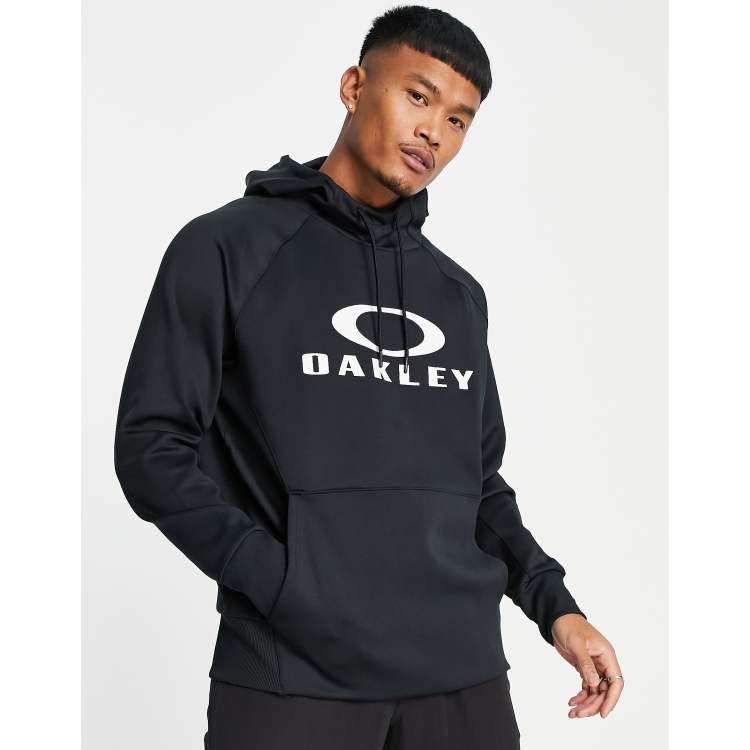 Oakley Sierra DWR fleece hoodie in black | ASOS