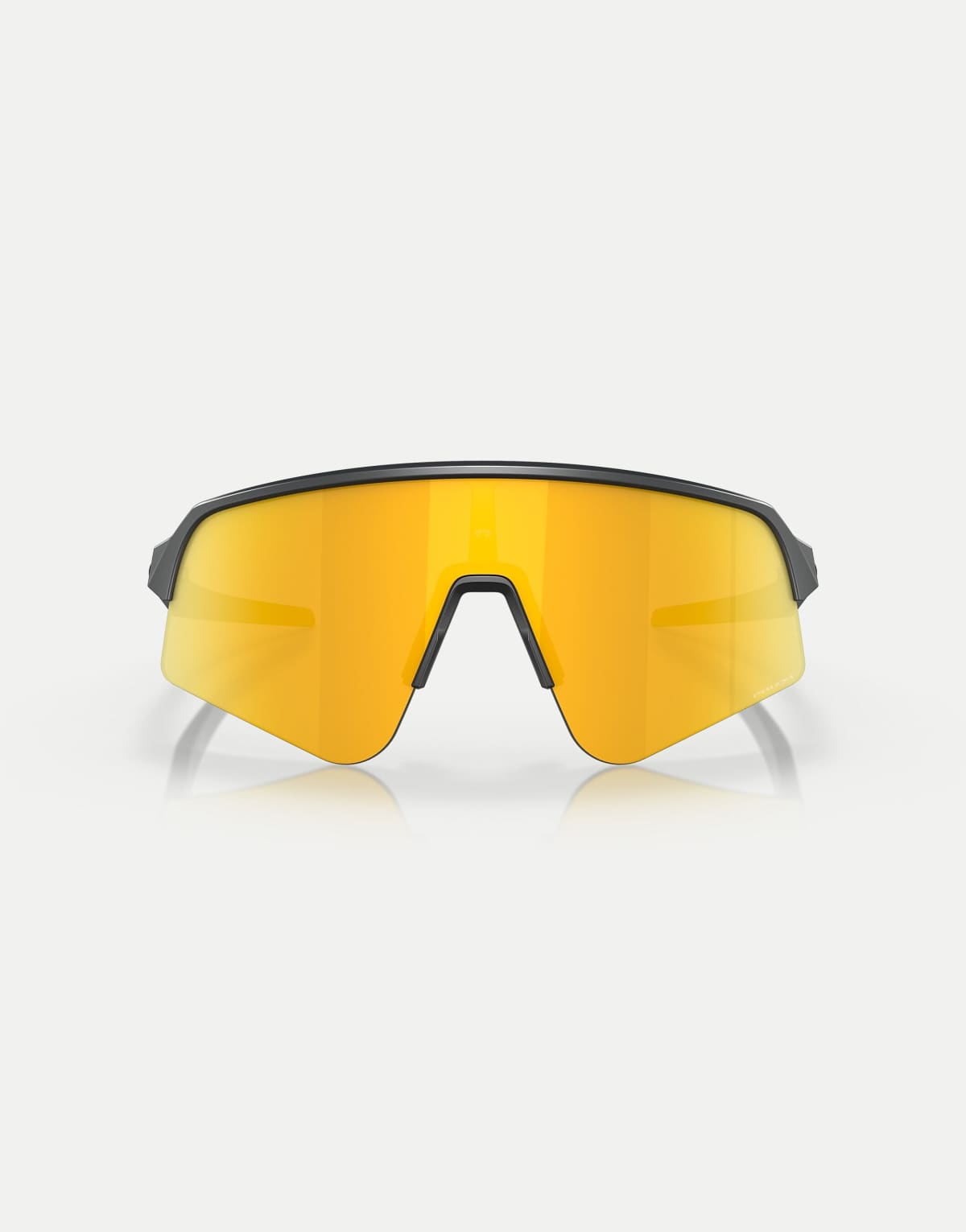 Oakley Sutro™ lite sweep gafas de sol tipo escudo con lente espejada dorada en negro mate